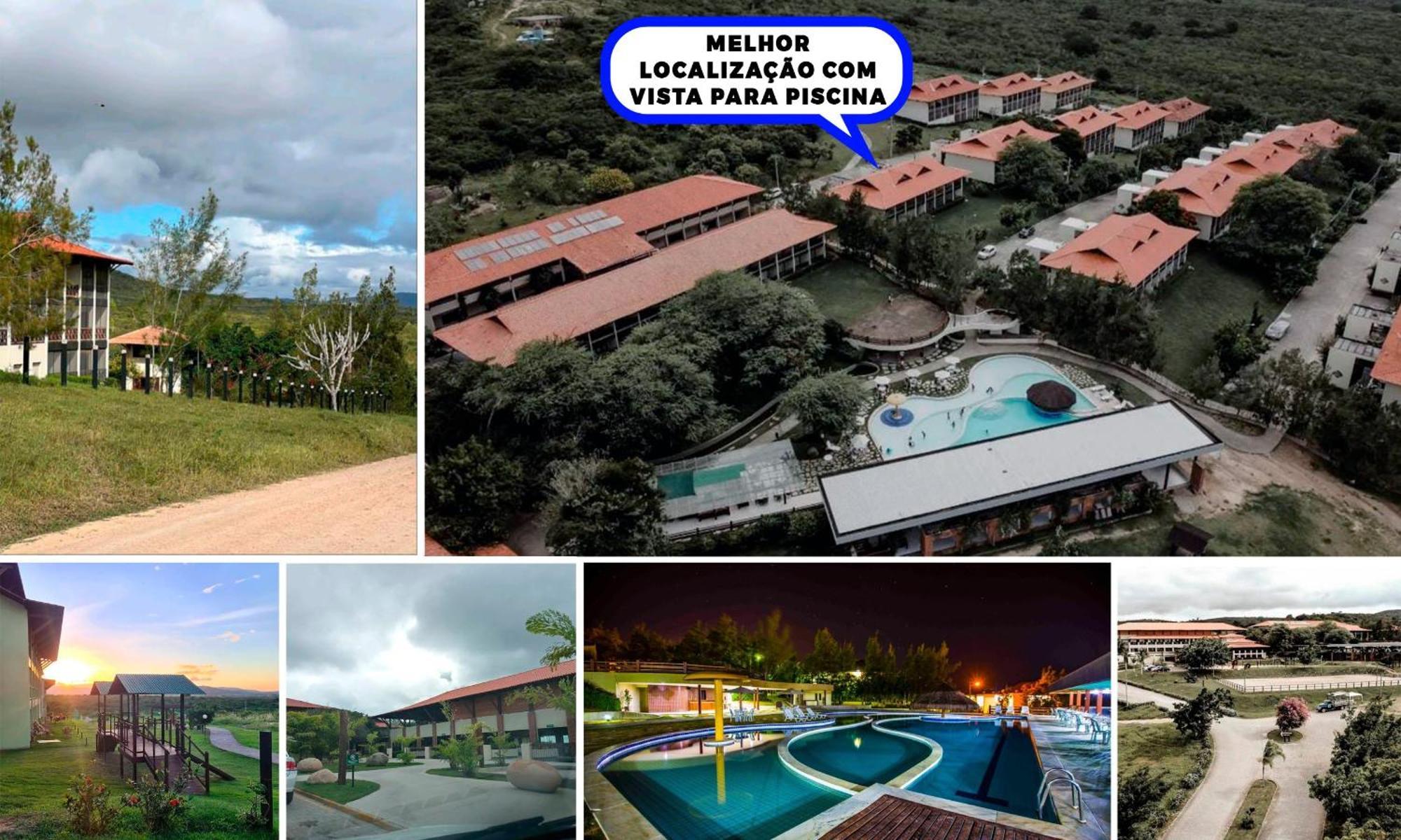 Flat No Hotel Fazenda Monte Castelo Gravata Condominio 外观 照片