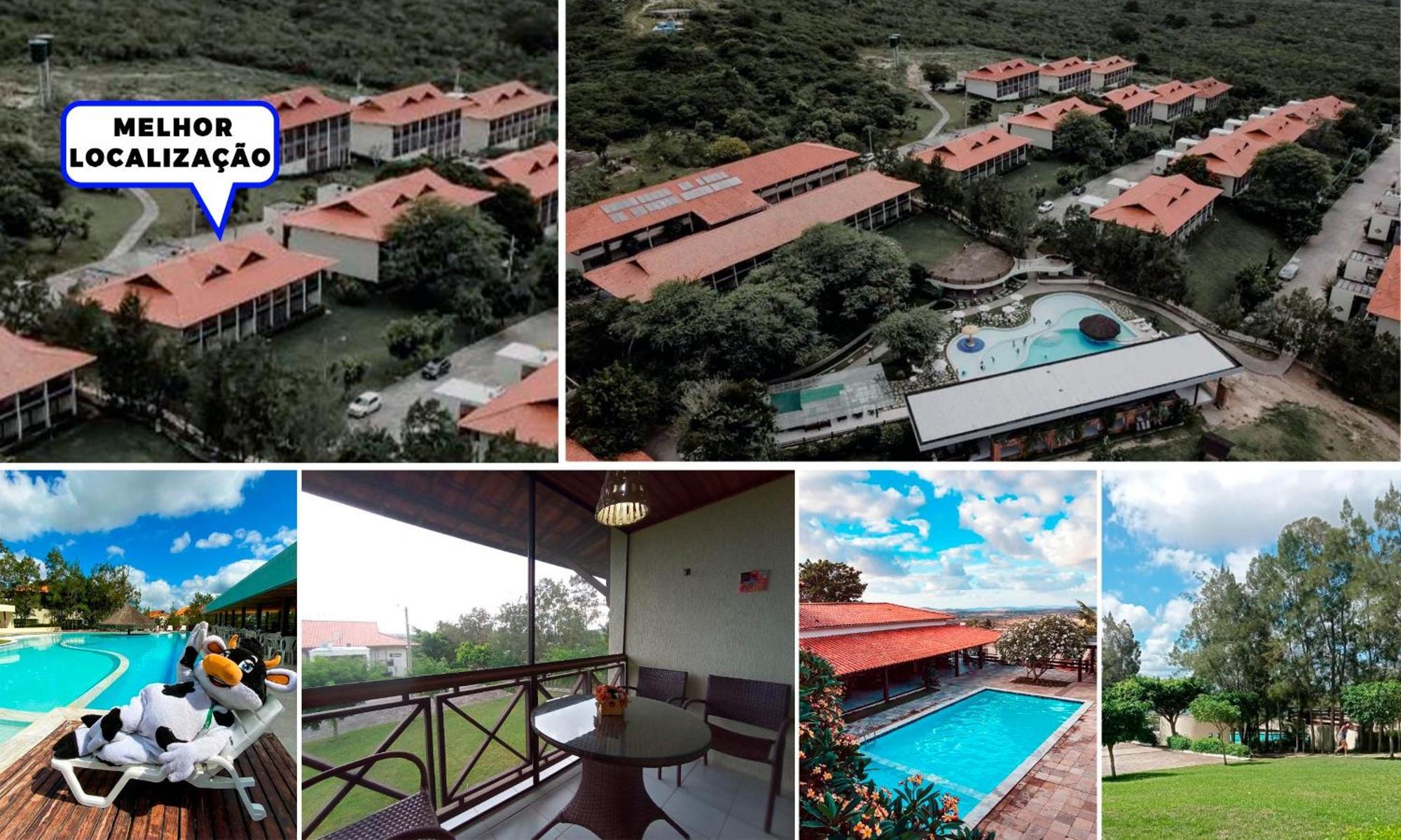 Flat No Hotel Fazenda Monte Castelo Gravata Condominio 外观 照片